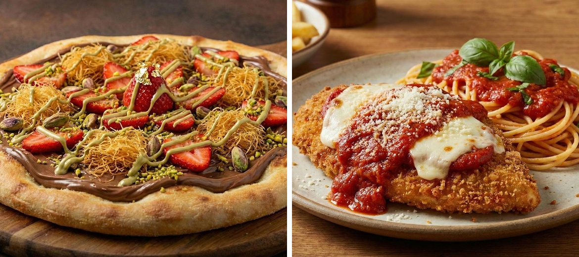 Mamma's pizza & pasta Menu